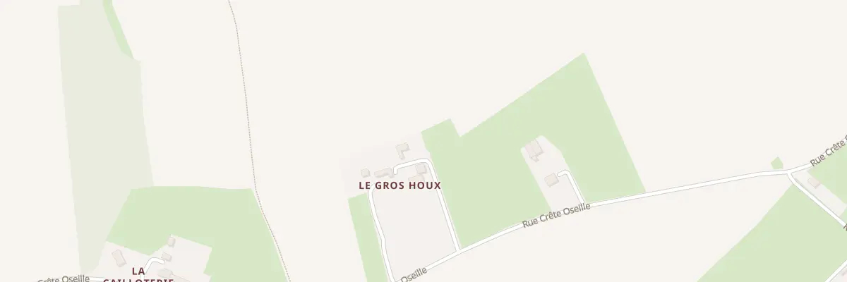 Plan du 2 Imp du Gros Houx à Longvillers