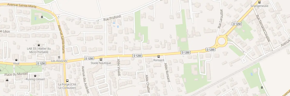 Plan du 136 Av Pasteur à Pessac