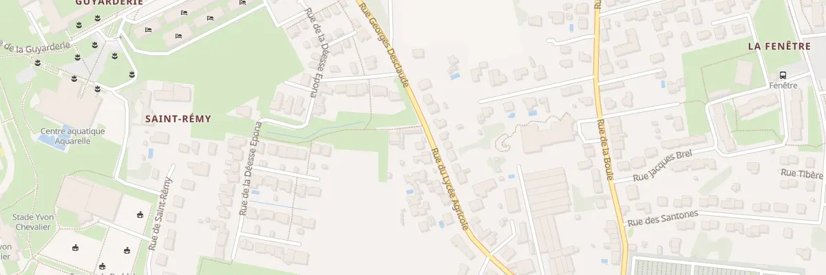 Plan du 39 Rue du Lycée Agricole à Saintes