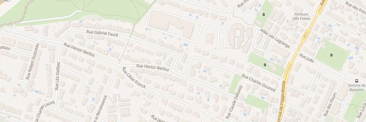 Plan du 4 Rue Gabriel Faure à Eysines