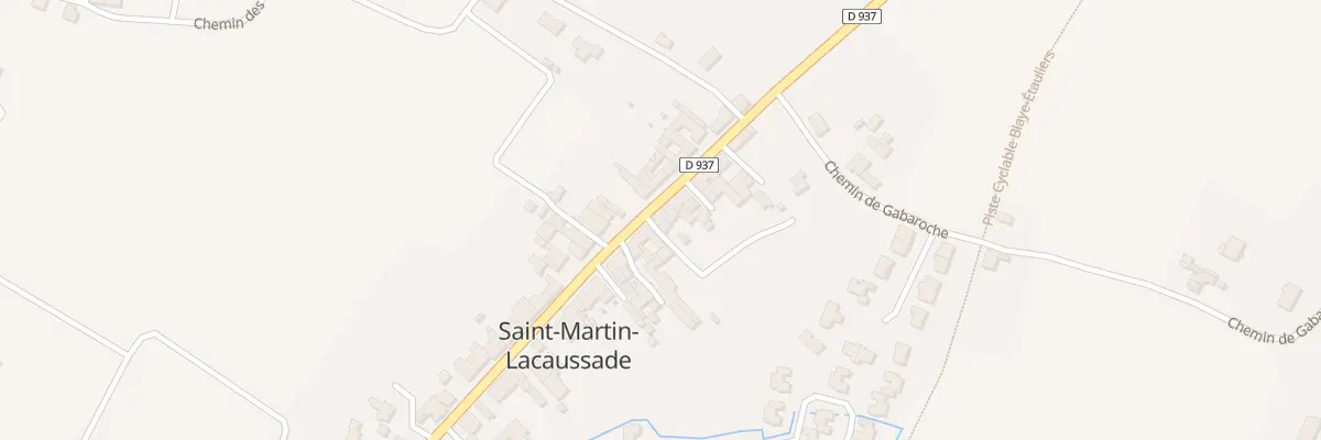 Plan du 44 Voie Romaine à Saint-Martin-Lacaussade
