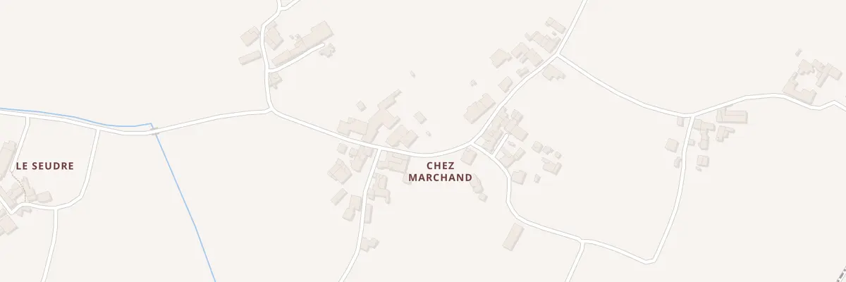 Plan du 6 Rte de Chez Marchand à Champagnolles