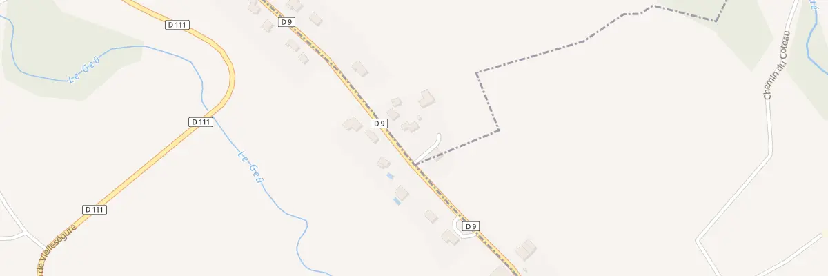 Plan du 22 Rte Lagor à Abidos