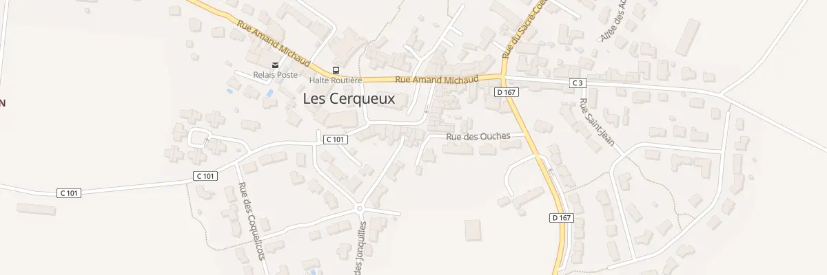 Plan du 19 Rue de l’Église aux Cerqueux