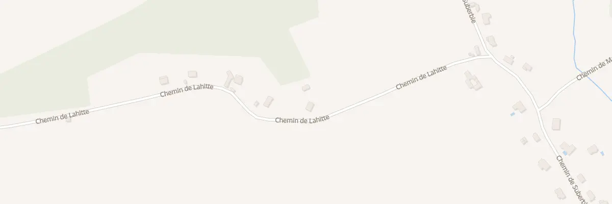 Plan du 34 Che de Lahitte à Lahourcade