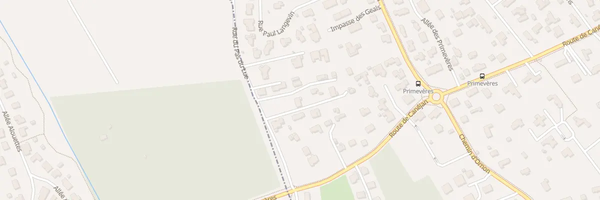 Plan du 7 Rue du Pas du Luc à Gradignan