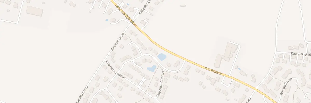 Plan du 8 Rue des Frênes à Val-du-Layon