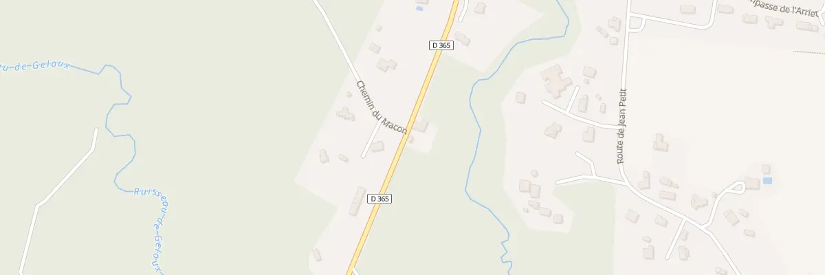 Plan du 579 Rte de Jeannin à Geloux