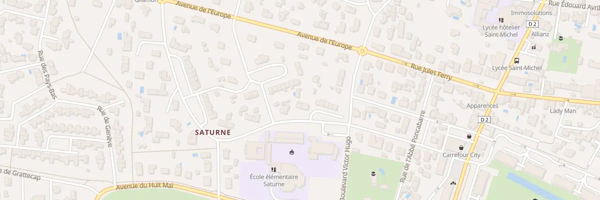 Plan du 11 Rue de Lestaing à Blanquefort