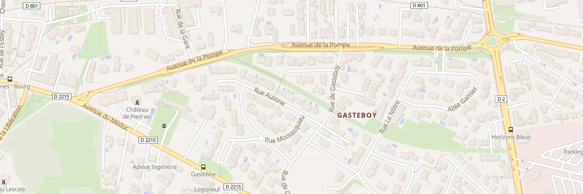 Plan du 8 Rue Ausone à Eysines