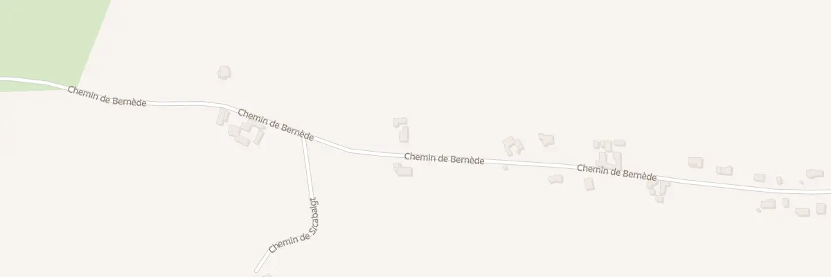 Plan du 5166 Che de Bernède à Lahourcade