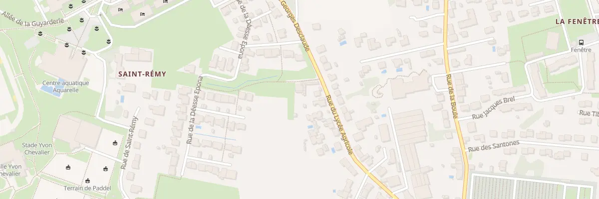 Plan du 41 Rue du Lycée Agricole à Saintes