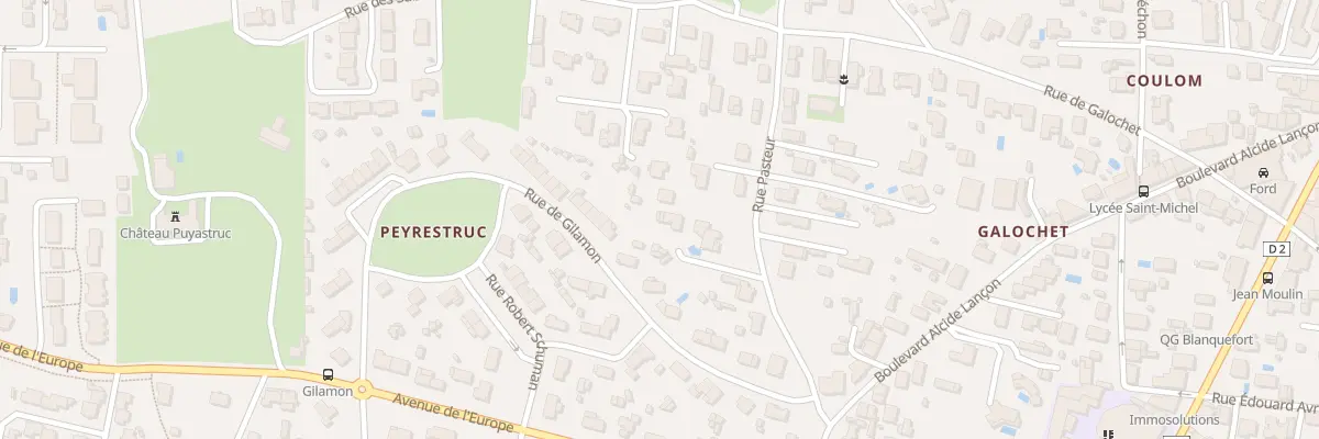 Plan du 6A Rue Pasteur à Blanquefort