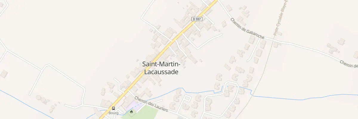 Plan du 5 Pl de Bonne Humeur à Saint-Martin-Lacaussade