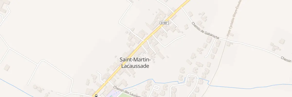 Plan du 1B Pl de Bonne Humeur à Saint-Martin-Lacaussade
