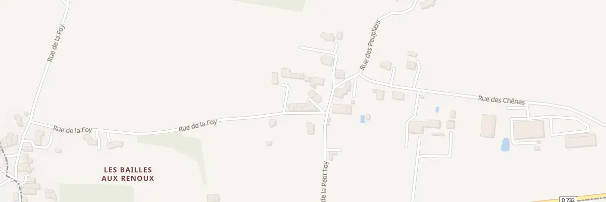 Plan du 4 Rue de la Foy à Jazennes