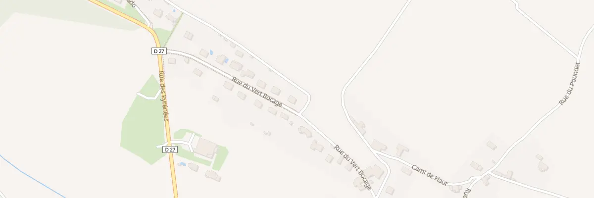 Plan du 15 Rue Vert Bocage à Verdets