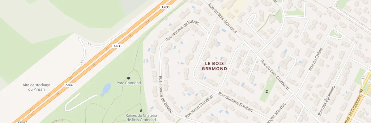 Plan du 23 Rue Gustave Flaubert à Eysines