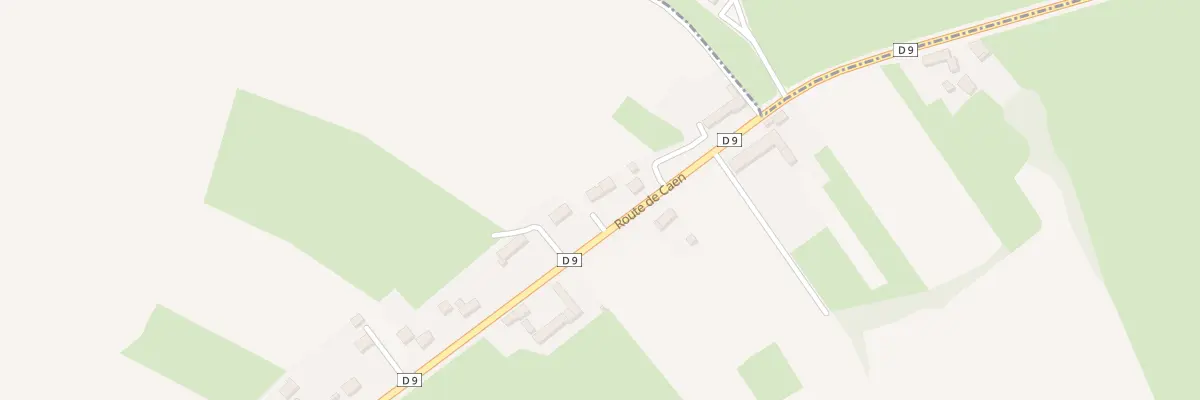 Plan du 25 Rte de Caen à Hottot-les-Bagues