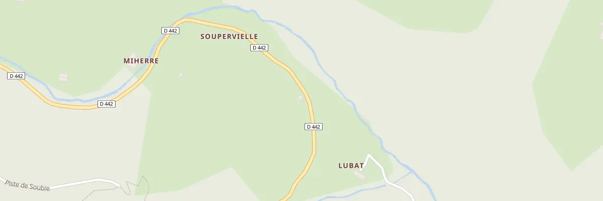 Plan du 9119 Rte du Col de Bouezou à Osse-en-Aspe