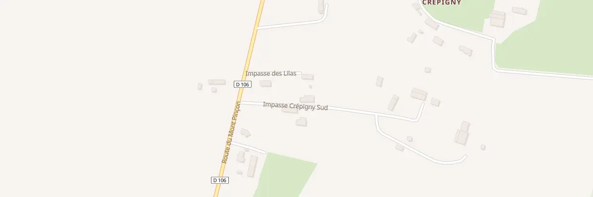 Plan du 5069 Crepigny - St Jean Blanc à Terres de Druance