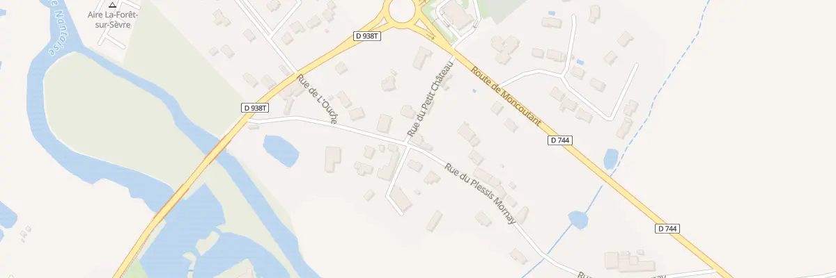 Plan du 9 Rue du Plessis Mornay à La Forêt-sur-Sèvre
