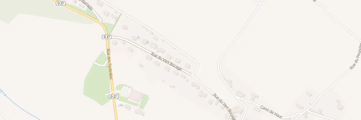 Plan du 13 Rue Vert Bocage à Verdets