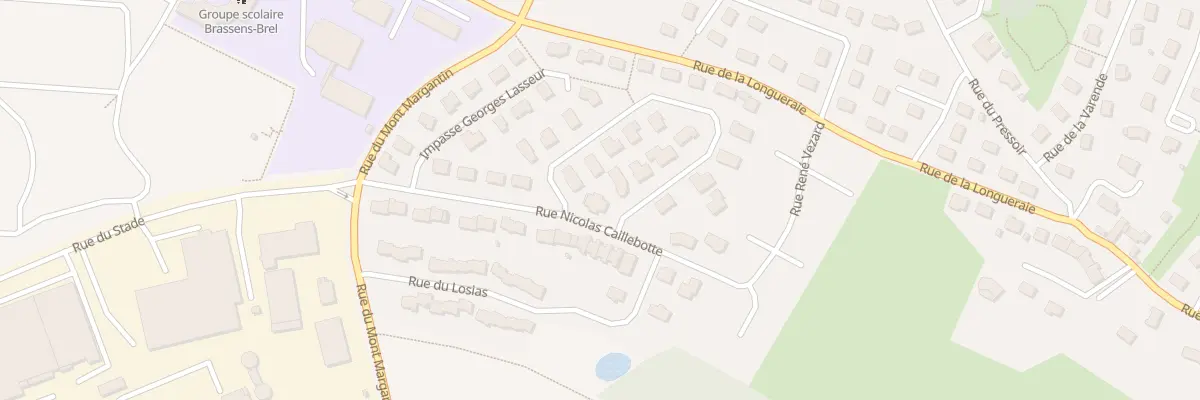 Plan du 11 Rue Nicolas Caillebotte à Domfront en Poiraie