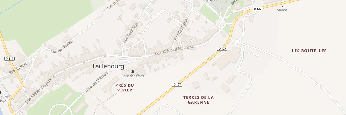 Plan du 88 Rue Alienor d’Aquitaine à Taillebourg