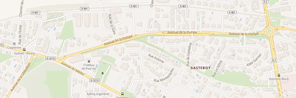 Plan du 16 Rue Ausone à Eysines