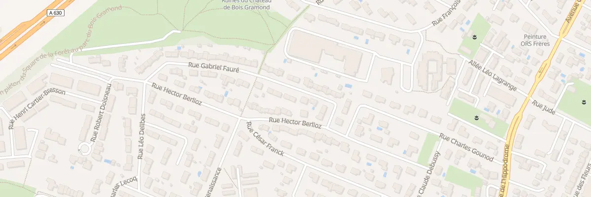Plan du 7 Rue Gabriel Faure à Eysines