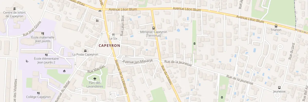 Plan du 44A Rue du Liveau à Mérignac