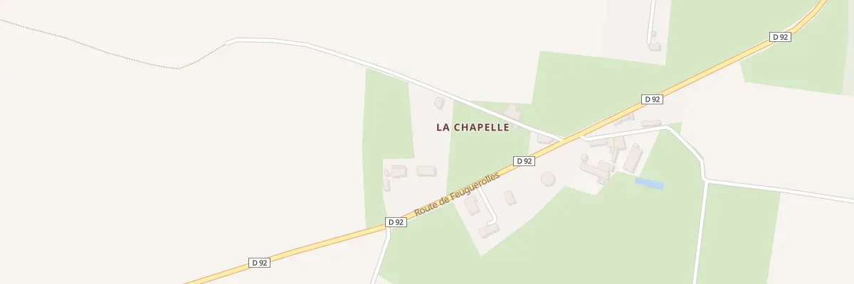Plan du 4 Rte de Feuguerolles à Villy-Bocage