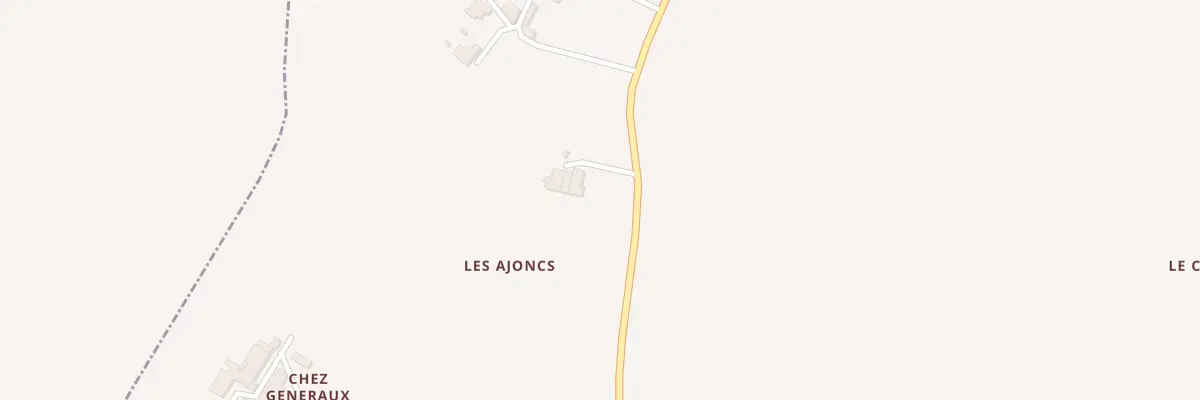 Plan du 1 Les Ajoncs à Saint-Ciers-du-Taillon