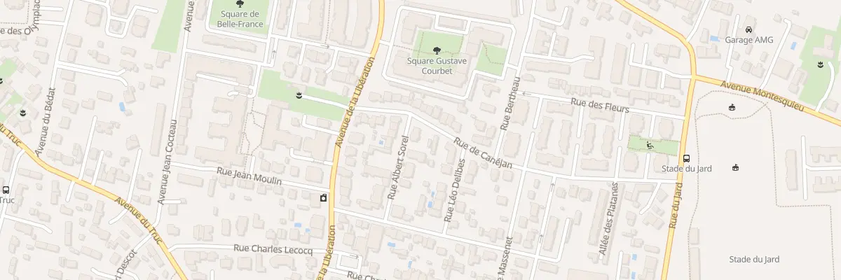 Plan du 11 Rue Albert Sorel à Mérignac
