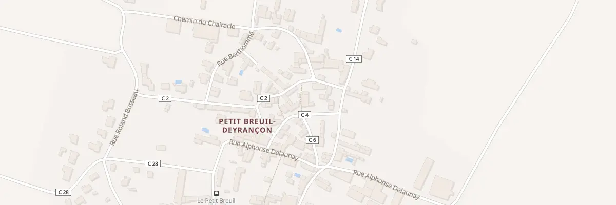 Plan du 11 Rue Brisset à Mauzé-sur-le-Mignon