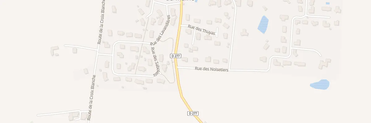 Plan du 1 Rue des Noisetiers à Châlons-du-Maine