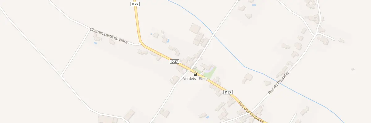 Plan du 22 Rue des Pyrénées à Verdets