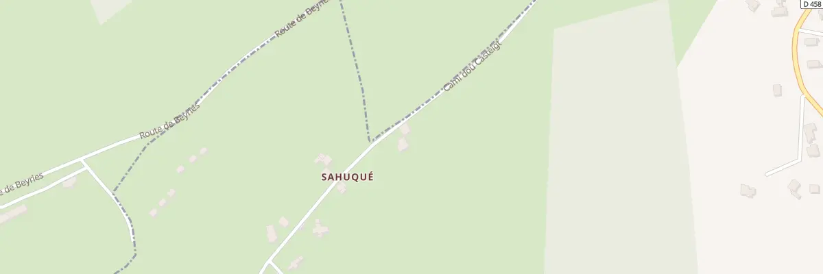 Plan du 539 Che Cami Dou Casteigt à Beyries