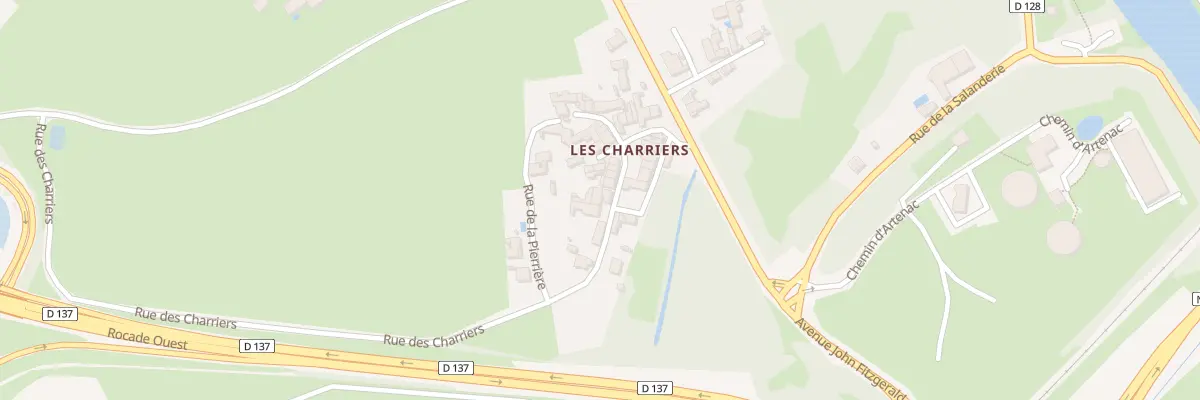 Plan du 30 Rue des Charriers à Saintes