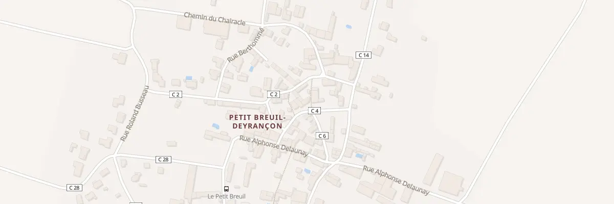 Plan du 9 Rue Brisset à Mauzé-sur-le-Mignon