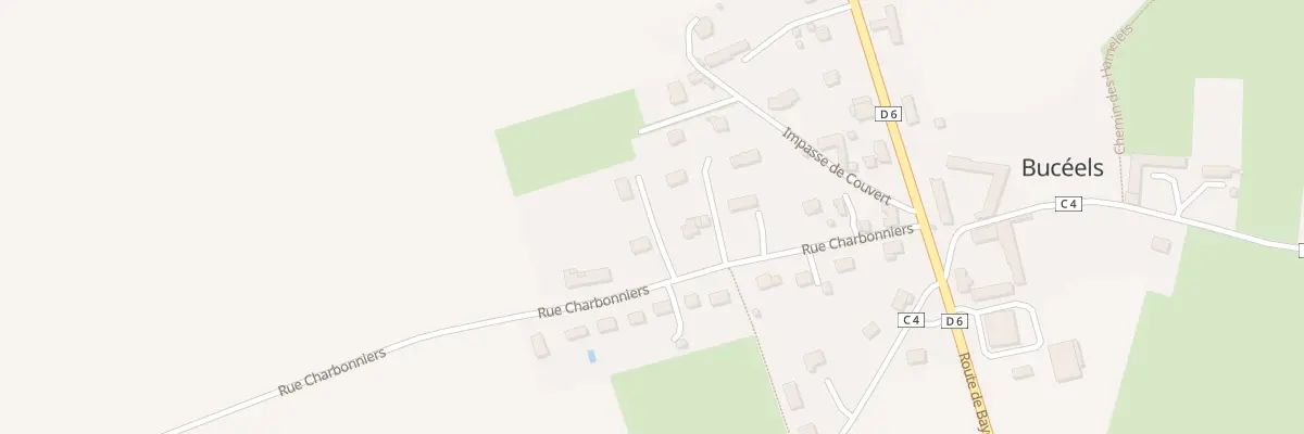 Plan du 10 Rue Charbonniers à Bucéels