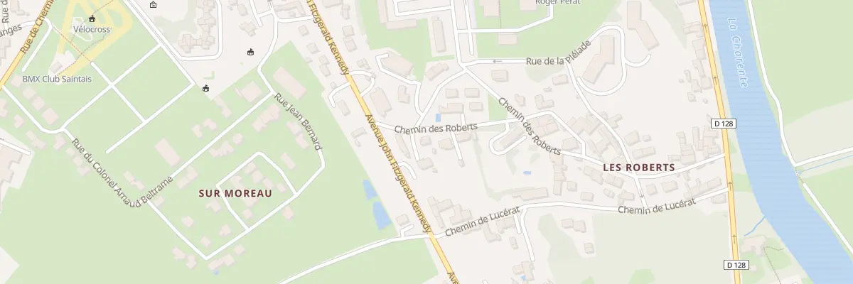Plan du 35 Che des Roberts à Saintes