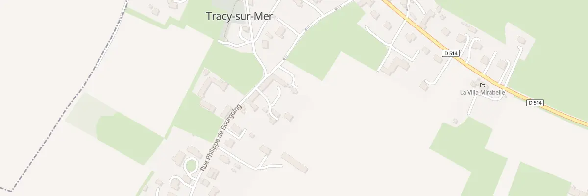 Plan du 3 Che du Vieux Logis à Tracy-sur-Mer