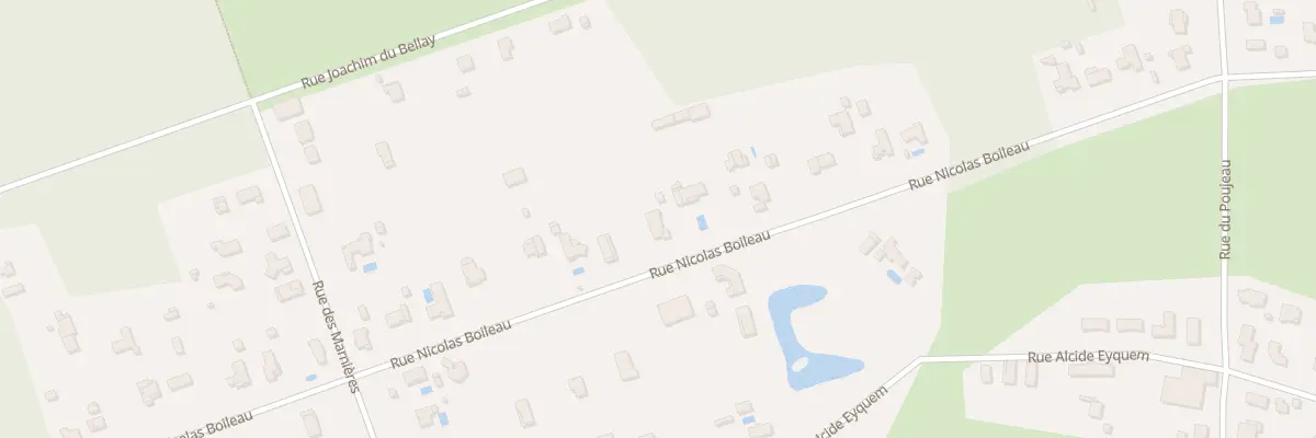 Plan du 39 Rue Nicolas Boileau à Blanquefort