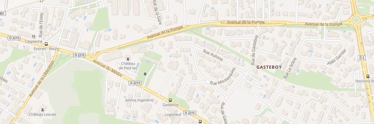 Plan du 11 Rue Michel Montaigne à Eysines