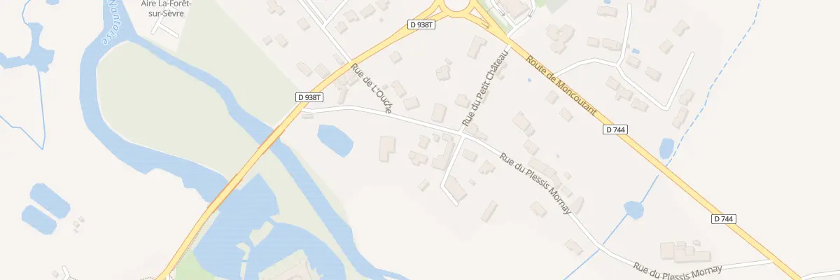 Plan du 6 Rue du Plessis Mornay à La Forêt-sur-Sèvre