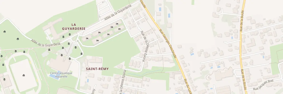 Plan du 20 Rue de la Déesse Epona à Saintes