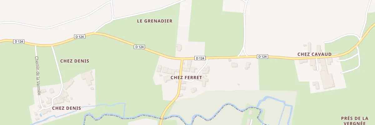 Plan du 5846 Chez Ferret à Saint-Savinien