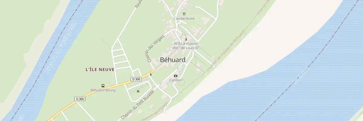 Plan du 9001 Rue Notre Dame à Béhuard